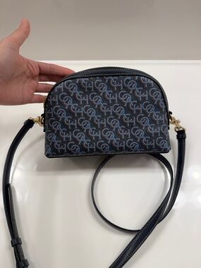 Coach Madi Crossbody Navy Patterned  Bag